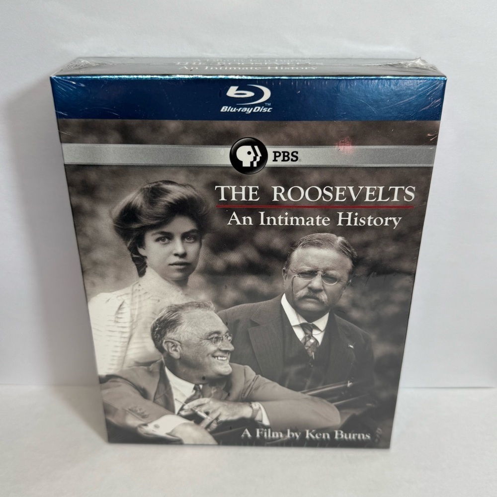 New Sealed The Roosevelts: An Intimate History 7-Disc Set Blu-ray PBS Biography